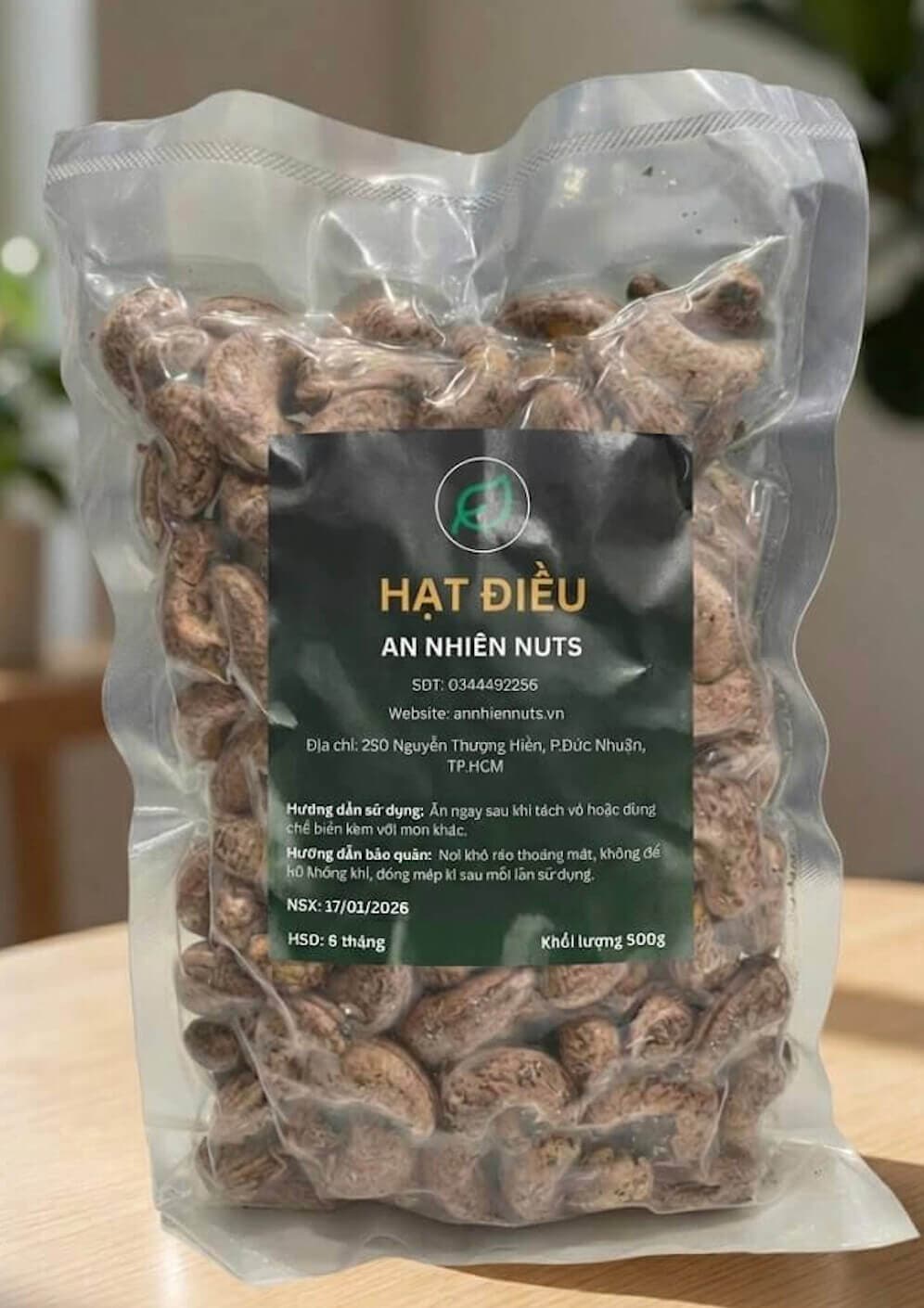 Hạt Điều Rang Muối Bình Phước - Loại 1